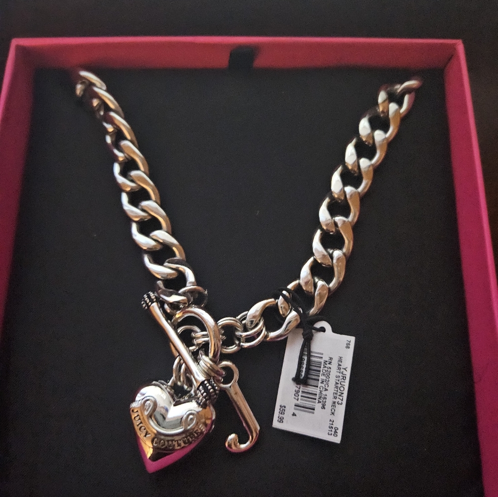 Juicy Couture Silver Necklace